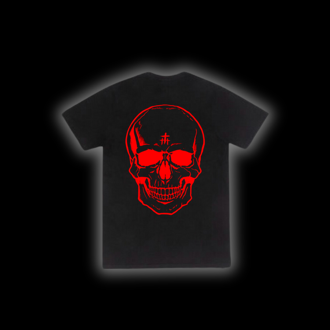 TRIPLE CROSS T- SHIRT ( RED )