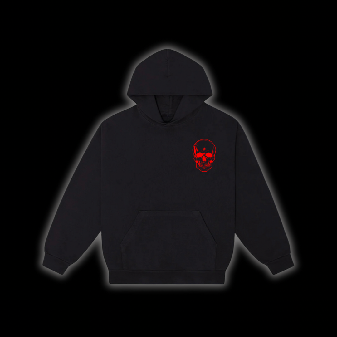 TRIPLE CROSS HOODIE’S ( RED )