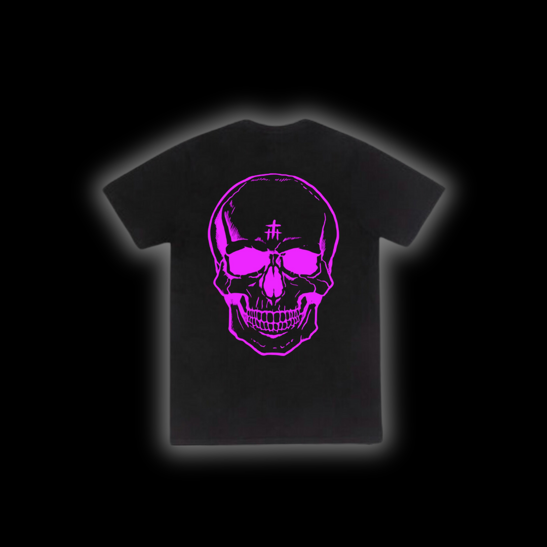 TRIPLE CROSS T-SHIRT ( PINK )