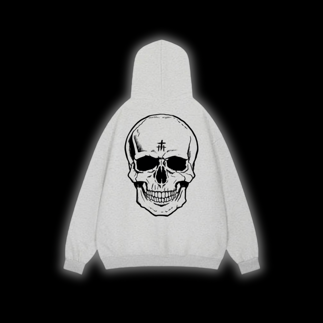 TRIPLE CROSS HOODIE’S ( GREY )
