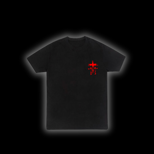 TRIPLE CROSS T- SHIRT ( RED )